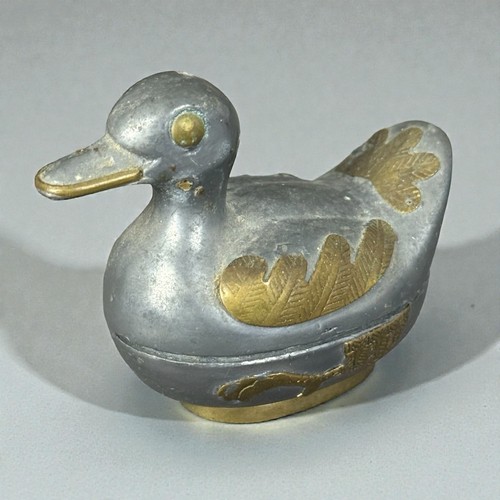 Petite boîte canard étain - canard, en