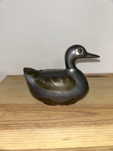 Canard boite etain - canard,