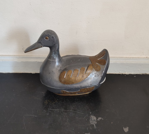 Boite métal canard - boite,