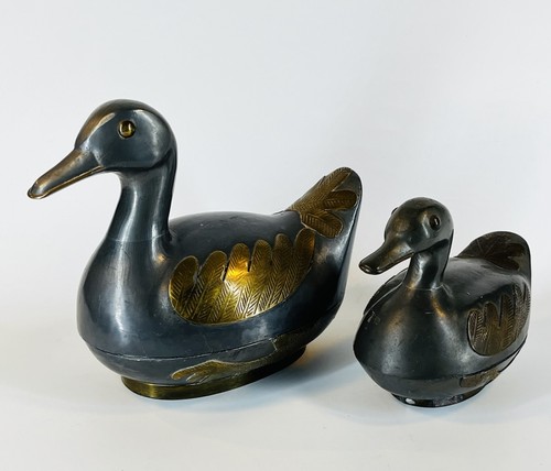 Canards étain laiton - en,