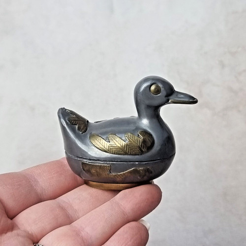 Petit canard étain made - petit, en