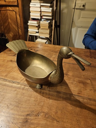 Coupelle fruit canard etain - fruit,